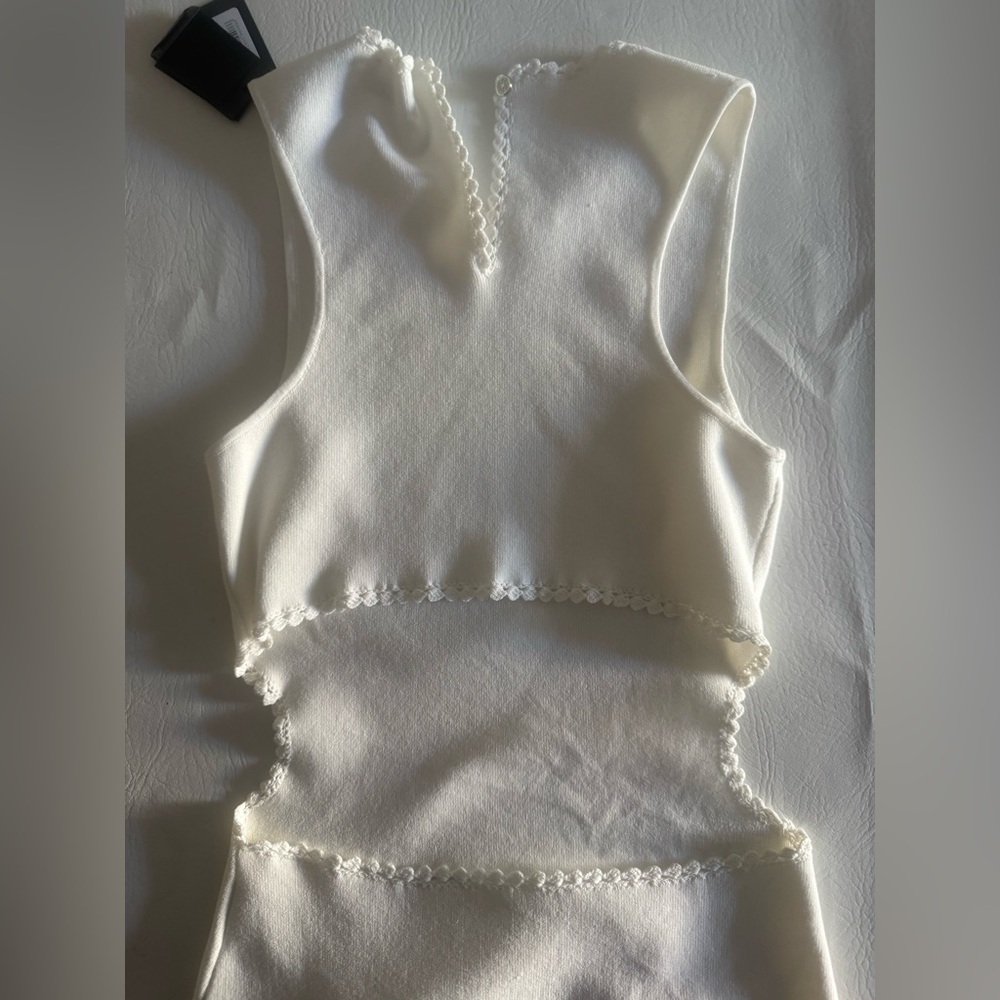 Maje Backless jewellery neck bodysuit - Picture 6 of 6